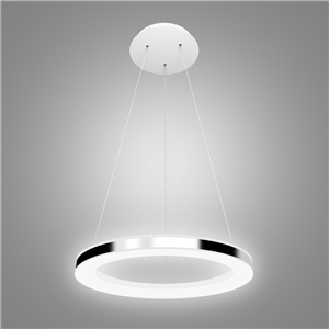 Modern Simple LED Pendant Light Acrylic LED Circle Pendant Light 1 Tier Ceiling Lights Energy Saving (Angel's Halo)