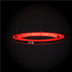 Modern Simple LED Pendant Light Acrylic LED RGB Circle Pendant Light Energy Saving