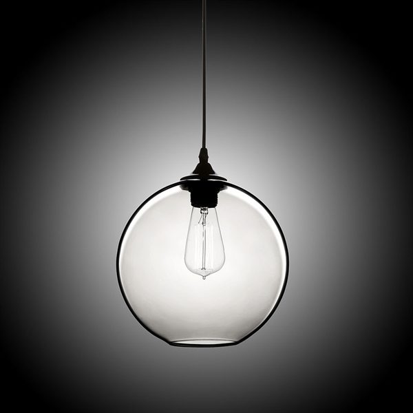 Ceiling Lights Modern Minimalist Glass Pendant Light Globe with 1 Light Dining Room Living Room Bedroom Lighting (Color of Love) - Image 10