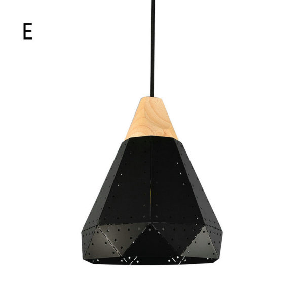 Nordic Simple Pendant Light Creative Dining Room Aisle Staircase Lights Iron Craft Single Light - Image 5