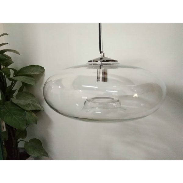 Glass Pendant Lights Modern Contemporary Blue Glass Ceiling Light Fixture Dining Room Living Room Bedroom Lighting - Image 7