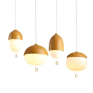 Modern Simple Fashion Metal Glass Pendant Light 4 Designs Dining Room Living Room Bedroom Lighting DIY Lights (Forest Night)