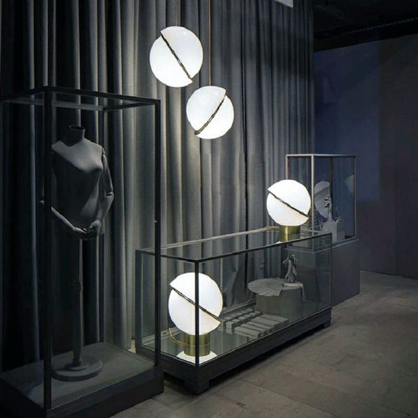 Nordic Postmodern Simple Lighting Study Room Bedroom Dining Room Decorative Acrylic Pendant Light - Image 3