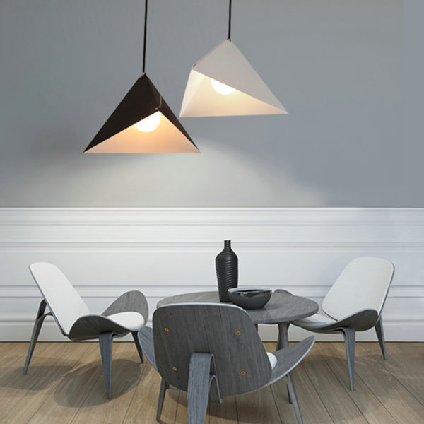 Nordic Creative Iron Craft Pendant Light Bedroom Dining Room Lighting Single Light 2 Options - Image 9