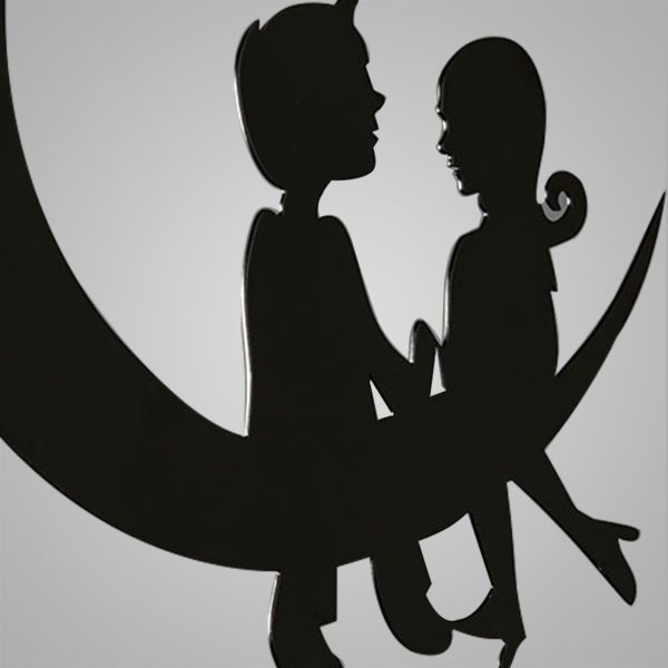 Nordic Retro Iron Craft Pendant Light Couple Under Moon Cafe Dining Room Bedroom Lighting Single Light - Image 7