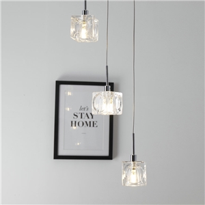 Nordic Modern LED Pendant Light Living Room Dining Room Bar Light 3 Lights