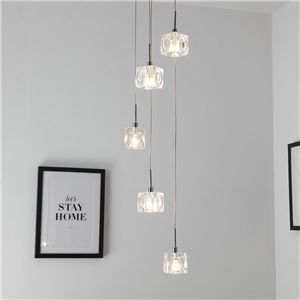 Nordic Modern LED Pendant Light Living Room Dining Room Bar Light 5 Lights