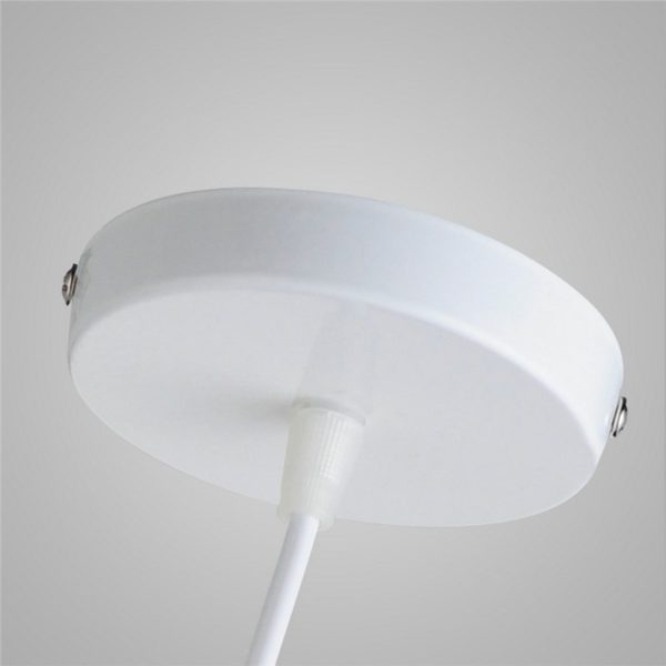 American Rural Style Pendant Light Hollow Globe Modeling Living Room Dining Room Bar Light Black White 2 Options (30*30cm) - Image 4