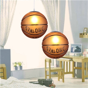 Modern Simple Basketball Pendant Light Dining Room Kids Room Bedroom Light