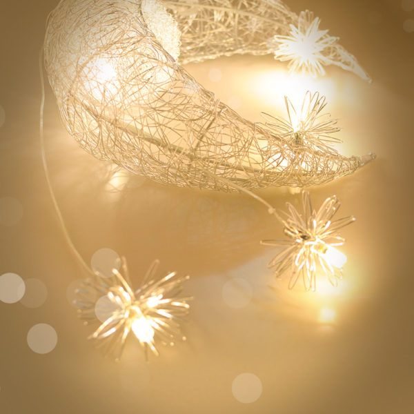 Moon Star Ceiling Light hanging lights for bedroom Kids Room with 5 Lights - Image 10