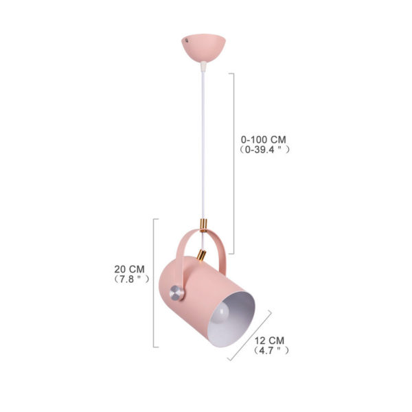 Contemporary Simple Spotlight Angle Adjustable Aluminum Spotlight Stoving Varnish Light - Image 2