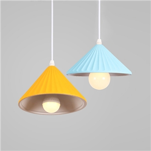Contemporary Simple Pendant Light Cone Stoving Varnish Pendant Light Bedroom Living Room Light
