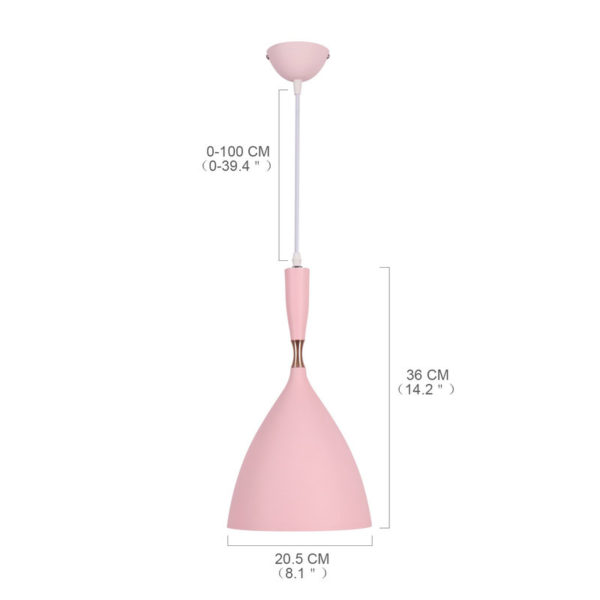 Contemporary Simple Pendant Light Special Stoving Varnish Pendant Light Bedroom Living Room Light - Image 2