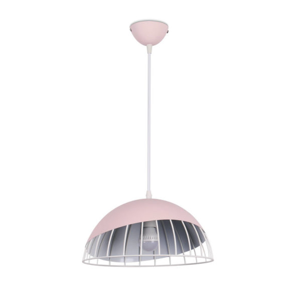 Contemporary Simple Pendant Light Dome Stoving Varnish Pendant Light Bedroom Living Room Light - Image 5