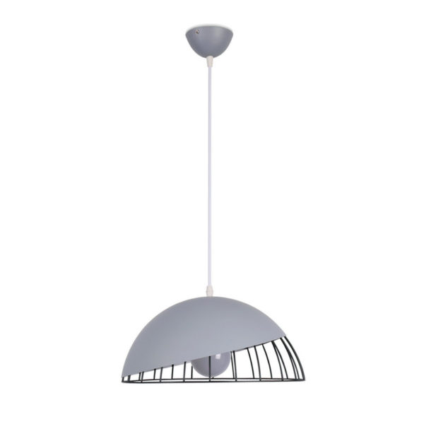 Contemporary Simple Pendant Light Dome Stoving Varnish Pendant Light Bedroom Living Room Light - Image 6
