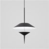 Contemproary Simple LED Pendant Light Umbrella Shape Stoving Varnish LED Pendant Light Bedroom Living Room Ligh