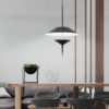 Contemproary Simple LED Pendant Light Umbrella Shape Stoving Varnish LED Pendant Light Bedroom Living Room Ligh - Image 9