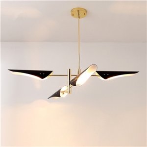 Nordic Simple Pendant Light Frosted Spray Painting Pendant Light Special Bedroom Living Room Light