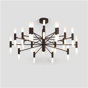 Modern LED Chandelier Electroplating Living Room Bedroom Dining Room Office Lighting
