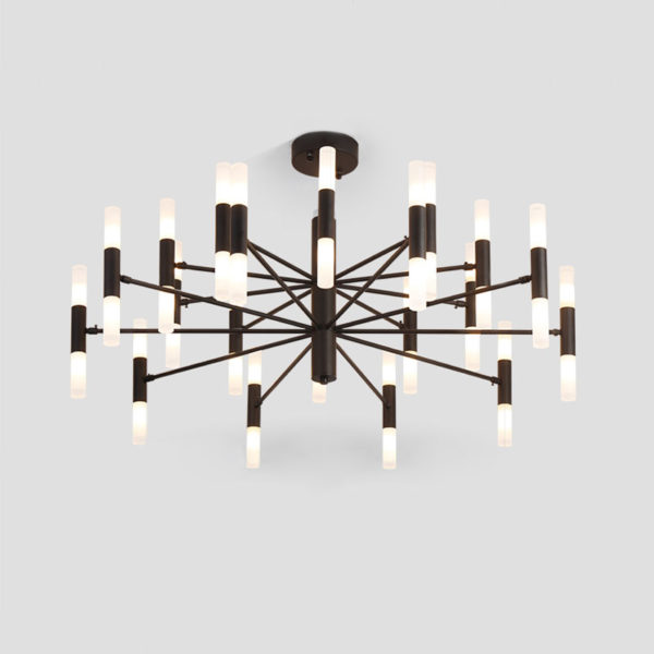 Modern LED Chandelier Electroplating Living Room Bedroom Dining Room Office Lighting - Image 7