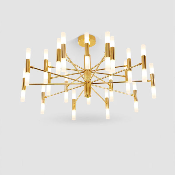 Modern LED Chandelier Electroplating Living Room Bedroom Dining Room Office Lighting - Image 8