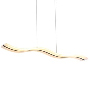 Wave Led Light Modern Contemporary LED Living Room Bedroom Dining Room Lighting Ideas Lighting Study Room Office Kids Room