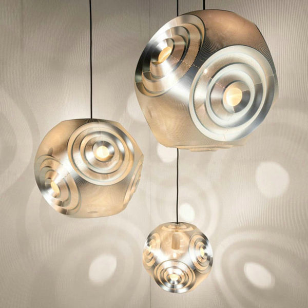 Nordic Simple Pendant Light Stainless Steel Hollow Planet Shape Pendant Light Bedroom Living Room Light - Image 7