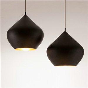 Contemporary Simple Pendant Light Stoving Varnish Jar Shape Pendant Light Dining Room Light