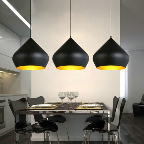 Contemporary Simple Pendant Light Stoving Varnish Jar Shape Pendant Light Dining Room Light - Image 2