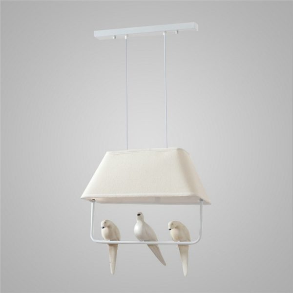 American Rural Style Creative Bird Pendant Light Living Room Bedroom Bar Light - Image 8