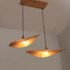 Creative Leaf Pendant Light Contemporary Bamboo Pendant Light Living Room Bedroom Tearoom Lighting - Image 2