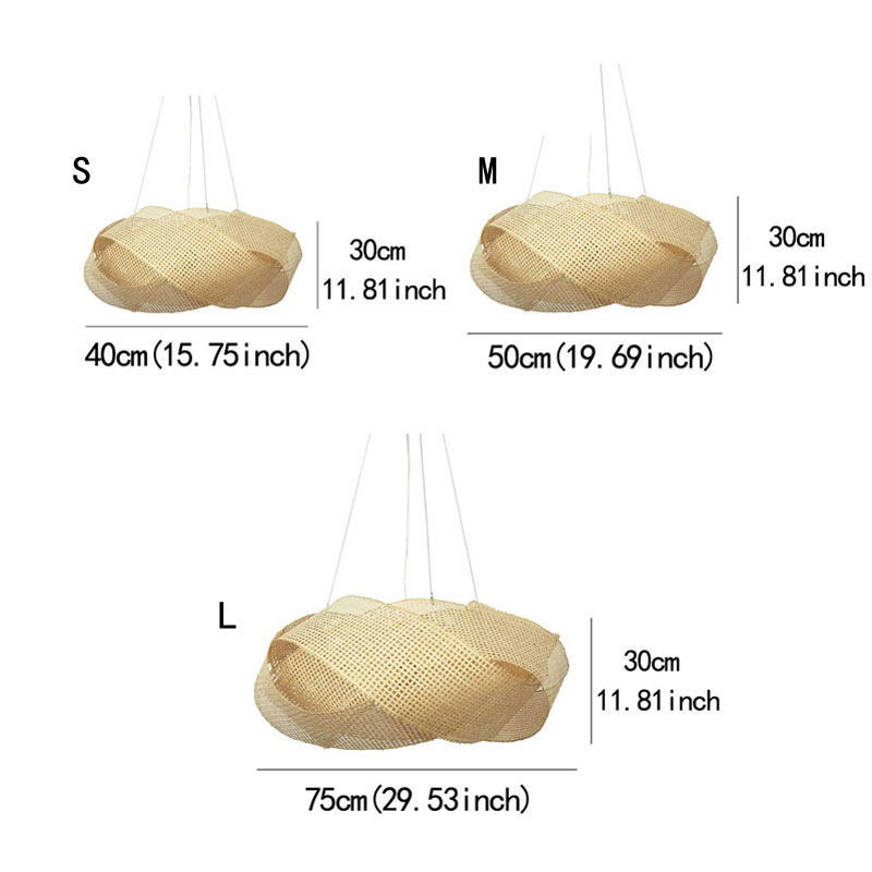 Modern Twisted Pendant Light Creative Bamboo Pendant Light Living Room Bedroom Study Lighting - Image 9