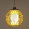 Modern Rural Pendant Light Simple Bamboo Pendant Light Study Hallway Bedside Lighting - Image 7
