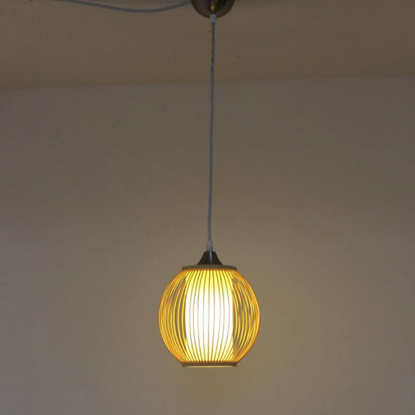 Modern Rural Pendant Light Simple Bamboo Pendant Light Study Hallway Bedside Lighting - Image 2