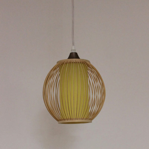 Modern Rural Pendant Light Simple Bamboo Pendant Light Study Hallway Bedside Lighting - Image 3