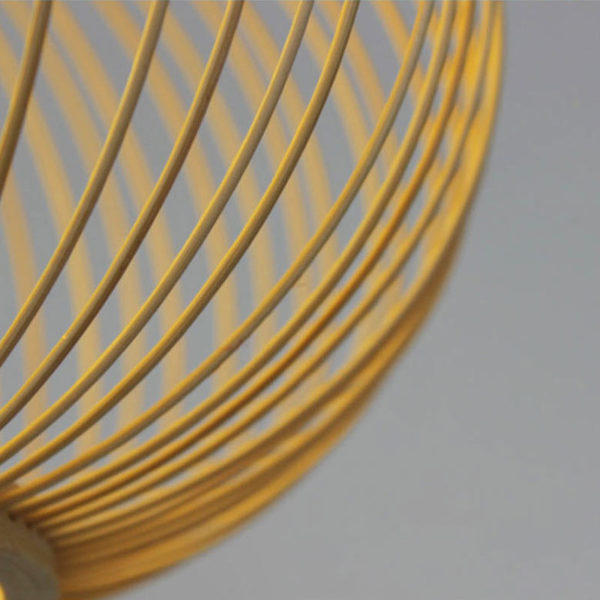 Modern Rural Pendant Light Simple Bamboo Pendant Light Study Hallway Bedside Lighting - Image 4