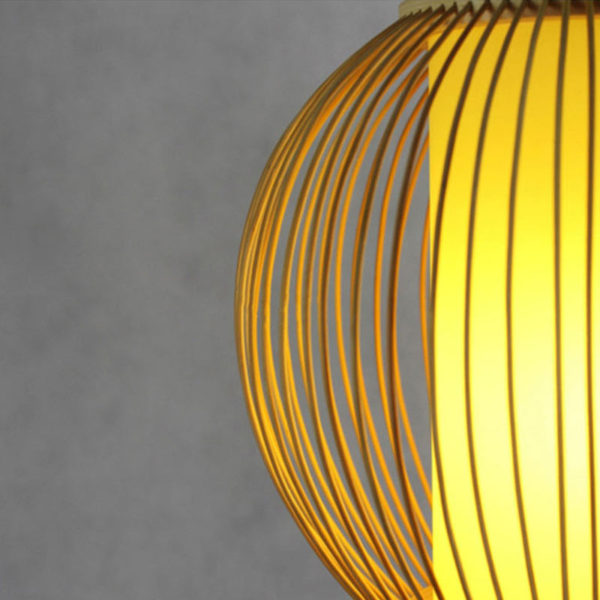 Modern Rural Pendant Light Simple Bamboo Pendant Light Study Hallway Bedside Lighting - Image 5