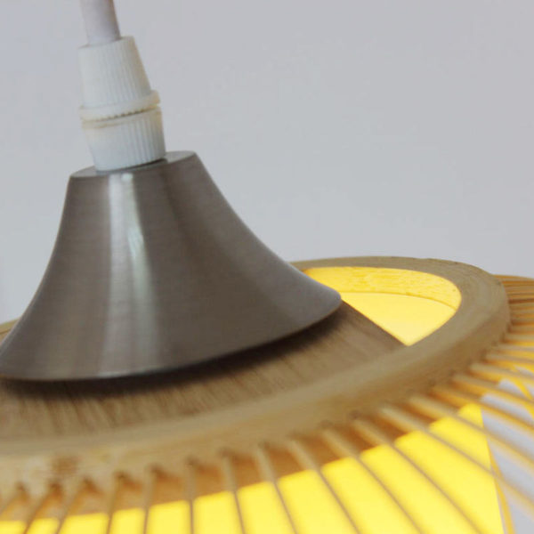 Modern Rural Pendant Light Simple Bamboo Pendant Light Study Hallway Bedside Lighting - Image 6