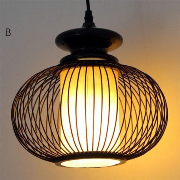 Nordic Exquisite Pendant Light Simple Dining Room Bamboo Pendant Light Living Room Decorative Lighting - Image 8
