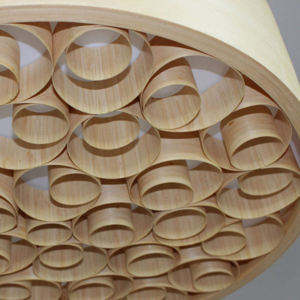 Hand Woven Bamboo Pendant Light Retro Style Ceiling Light Living Room Bedroom Light - Image 3