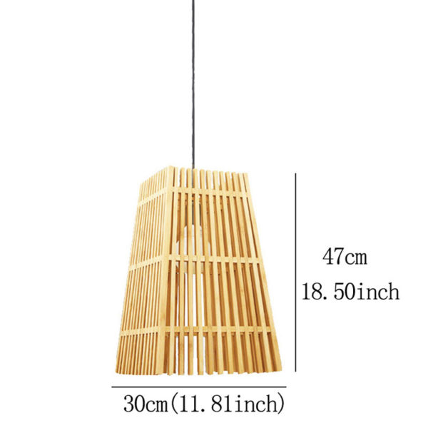 Creative Fence Design Pendant Light Nordic Style Pendant Light Study Bedroom Office Lighting - Image 9