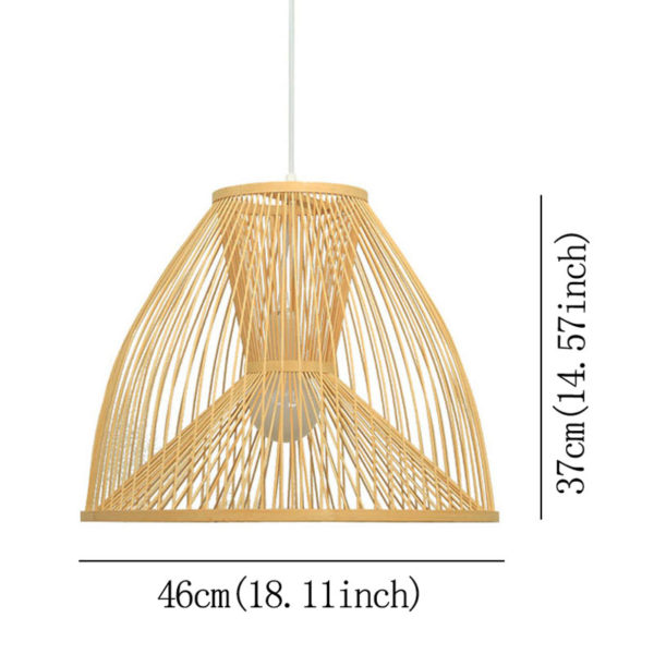 Unique Creative Pendant Light Japanese Modern Pendant Lighting Living Room Bedroom Study Decorative Light - Image 6