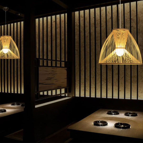 Unique Creative Pendant Light Japanese Modern Pendant Lighting Living Room Bedroom Study Decorative Light - Image 8