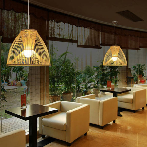 Unique Creative Pendant Light Japanese Modern Pendant Lighting Living Room Bedroom Study Decorative Light - Image 9