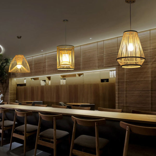 Unique Creative Pendant Light Japanese Modern Pendant Lighting Living Room Bedroom Study Decorative Light - Image 2