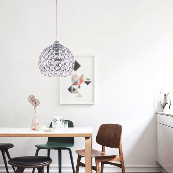 Modern Crystal Pendant Light Special LED Pendant Light Aisle Hallway Balcony Lighting - Image 8
