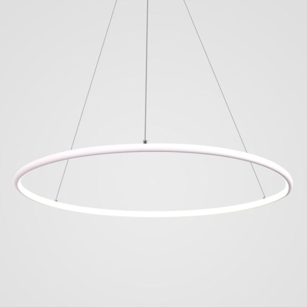 Contemporary Simple Ring Pendant Light Decorative Circle Pendant Light Living Room Bedroom Study Lighting - Image 7
