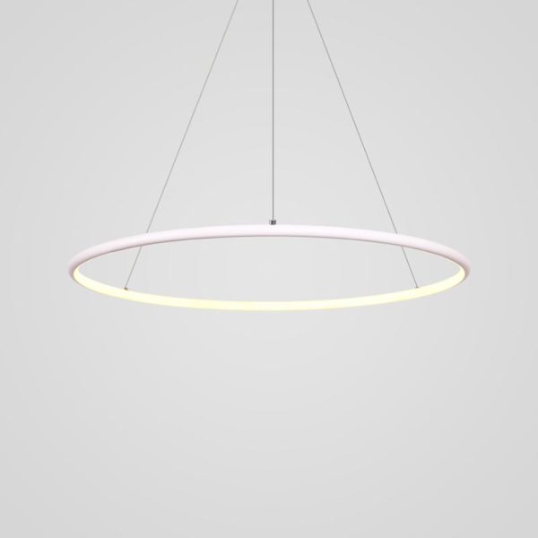 Contemporary Simple Ring Pendant Light Decorative Circle Pendant Light Living Room Bedroom Study Lighting - Image 5