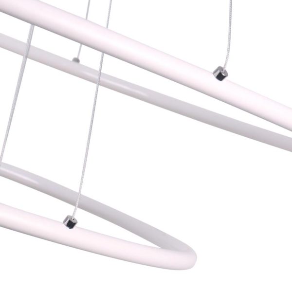 Modern 3 Rings Pendant Light Nordic Circle Pendant Light Living Room Bedroom Study Lighting - Image 6