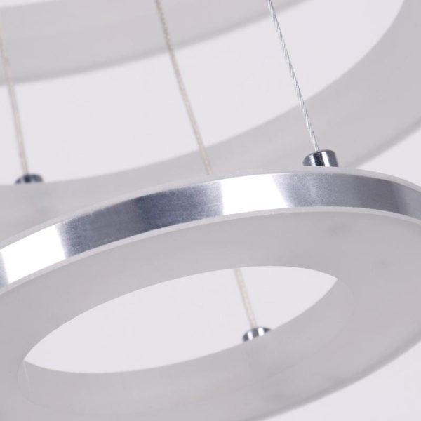 Nordic Acrylic Ring Pendant Light Modern Round LED Pendant Light Living Room Bedroom Dining Room Lighting - Image 6
